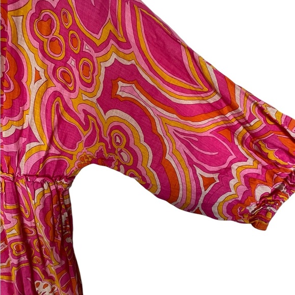 Trina Turk 25th Anniversary Acros Iris Maxi Dress - Size Small - Psyched… - Picture 15 of 16